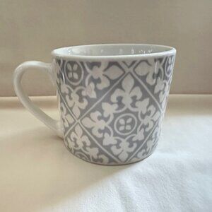 Gray and White Coffee Mug